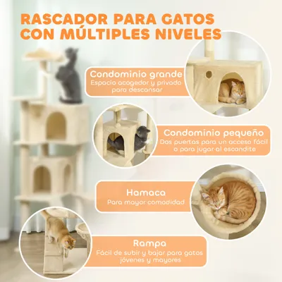 PawHut Árbol para Gato
