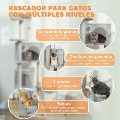 PawHut Árbol para Gato