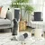 PawHut Rascador para Gato 40x48x85 cm Gris Claro