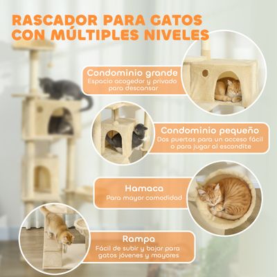 PawHut Árbol para Gato