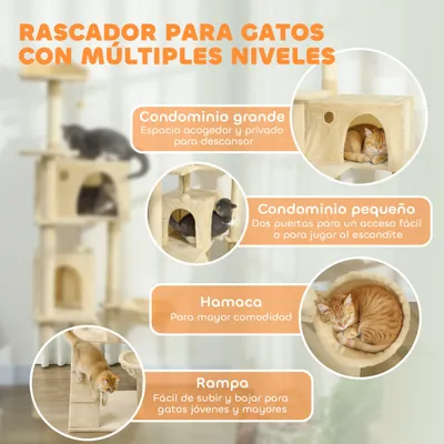 PawHut Árbol para Gato
