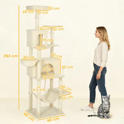 PawHut Árbol para Gato