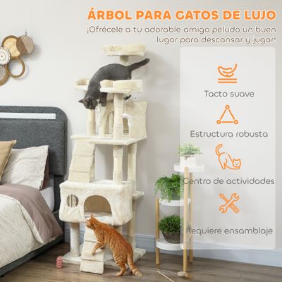 PawHut Árbol Rascador Gato