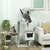 PawHut Árbol para Gato 48x40x126 cm Gris Claro PawHut Árbol para Gato 48x40x126 cm Gris Claro