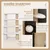 PawHut Escalera para Gato 60x40x64 cm Blanco