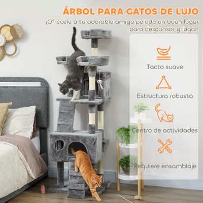 PawHut Árbol Rascador Gato