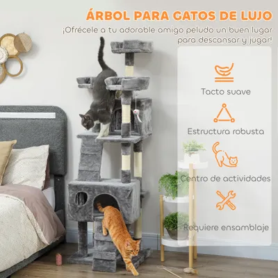PawHut Árbol Rascador Gato