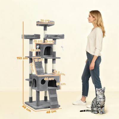 PawHut Árbol Rascador Gato