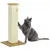 PawHut Rascador para Gato 38x38x80 cm Roble y Crema PawHut Rascador para Gato 38x38x80 cm Roble y Crema
