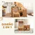 PawHut Rascador para Gato 67x66x57 cm Marrón PawHut Rascador para Gato 67x66x57 cm Marrón