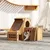 PawHut Rascador para Gato 67x66x57 cm Marrón PawHut Rascador para Gato 67x66x57 cm Marrón