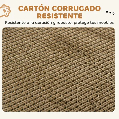 PawHut Rascador para Gato 67x66x57 cm Marrón PawHut Rascador para Gato 67x66x57 cm Marrón