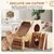 PawHut Rascador para Gato 67x66x57 cm Marrón PawHut Rascador para Gato 67x66x57 cm Marrón