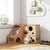PawHut Rascador para Gato 78x66x57 cm Marrón