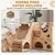 PawHut Rascador para Gato 78x66x57 cm Marrón