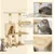 PawHut Árbol para Gato 55x30x95 cm Marrón PawHut Árbol para Gato 55x30x95 cm Marrón
