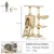 PawHut Árbol para Gato 55x30x95 cm Marrón PawHut Árbol para Gato 55x30x95 cm Marrón