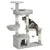PawHut Rascador para Gato 65x30x104 cm Gris Claro PawHut Rascador para Gato 65x30x104 cm Gris Claro