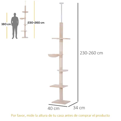 PawHut Árbol para Gato