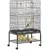 PawHut Jaula para Pájaro 79x49x133 cm Negro PawHut Jaula para Pájaro 79x49x133 cm Negro
