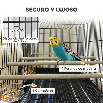 PawHut Jaula para Pájaro PawHut Jaula para Pájaro
