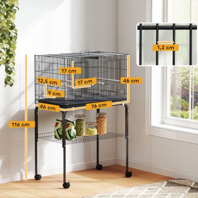 PawHut Jaula para Pájaro