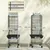 PawHut Jaula para Loro 62.5x62.5x146 cm Gris Oscuro PawHut Jaula para Loro 62.5x62.5x146 cm Gris Oscuro