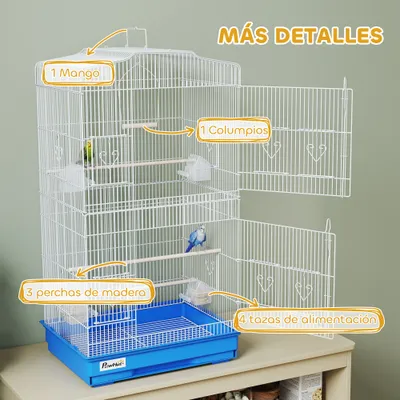 PawHut Jaula para Pájaro