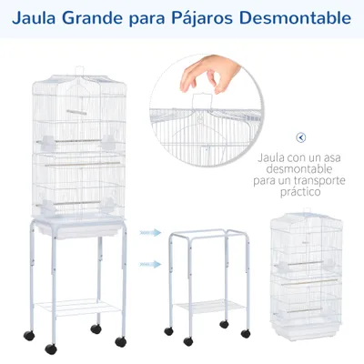 PawHut Jaula para Pájaro PawHut Jaula para Pájaro