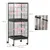 PawHut Jaula para Pájaro 51.5x50x140 cm Negro PawHut Jaula para Pájaro 51.5x50x140 cm Negro