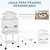PawHut Jaula para Pájaro 50x49x137 cm Blanco PawHut Jaula para Pájaro 50x49x137 cm Blanco