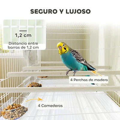 PawHut Jaula para Pájaro PawHut Jaula para Pájaro