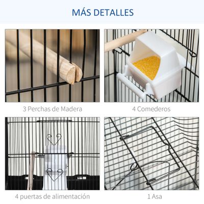 PawHut Jaula para Pájaro