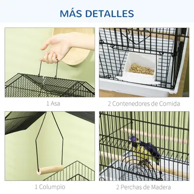PawHut Jaula para Pájaro PawHut Jaula para Pájaro