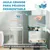 PawHut Jaula para Pájaro 46.5x36x124 cm Blanco PawHut Jaula para Pájaro 46.5x36x124 cm Blanco