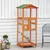 PawHut Jaula para Pájaro 68x63x165 cm Madera Natural PawHut Jaula para Pájaro 68x63x165 cm Madera Natural