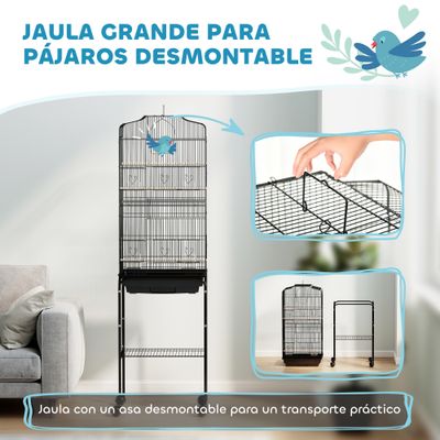 PawHut Jaula para Pájaro