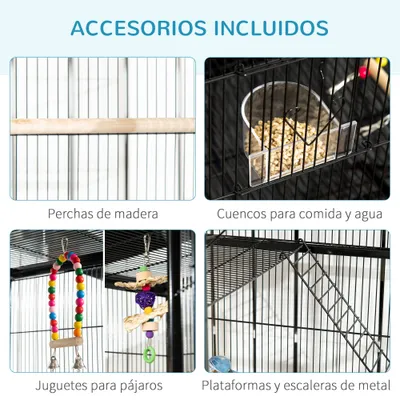 PawHut Jaula para Pájaro PawHut Jaula para Pájaro