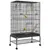 PawHut Jaula para Pájaro 97x58x160 cm Negro PawHut Jaula para Pájaro 97x58x160 cm Negro