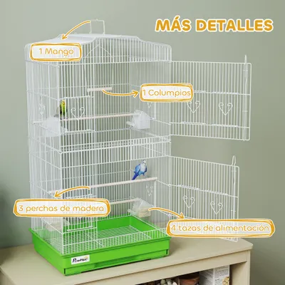 PawHut Jaula para Pájaro