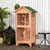 PawHut Jaula para Pájaro 80.5x57x153 cm Madera Natural PawHut Jaula para Pájaro 80.5x57x153 cm Madera Natural