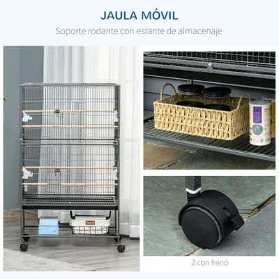 PawHut Jaula para Pájaro PawHut Jaula para Pájaro