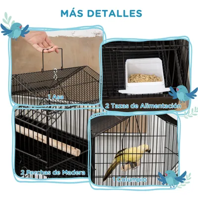 PawHut Jaula para Pájaro PawHut Jaula para Pájaro