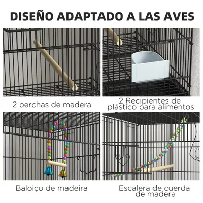 PawHut Jaula para Pájaro PawHut Jaula para Pájaro
