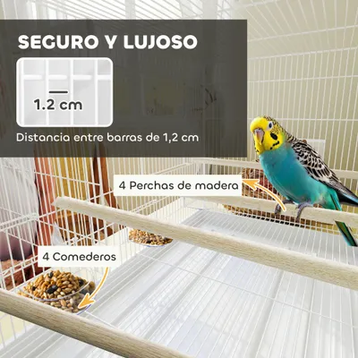 PawHut Jaula para Pájaro PawHut Jaula para Pájaro