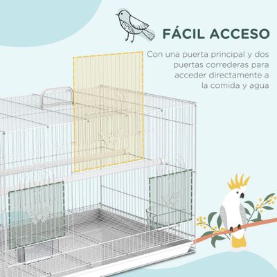 PawHut Jaula para Pájaro