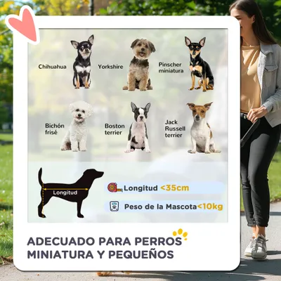 PawHut Cochecito para Perro 75x45x97 cm Azul Marino PawHut Cochecito para Perro 75x45x97 cm Azul Marino