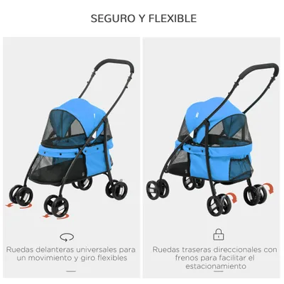 PawHut Carrito para Mascota PawHut Carrito para Mascota
