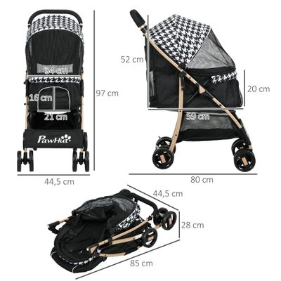 PawHut Carrito para Perro