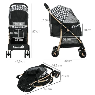 PawHut Carrito para Perro PawHut Carrito para Perro